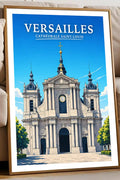 Affiche Versailles Cathédrale Saint-Louis