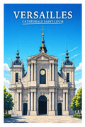 Affiche Versailles Cathédrale Saint-Louis