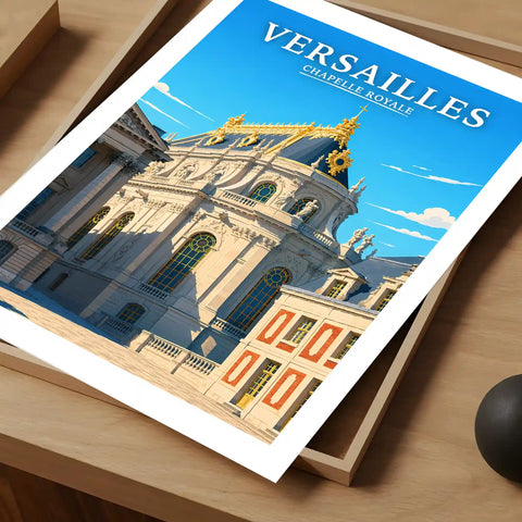 Affiche Versailles Chapelle Royale