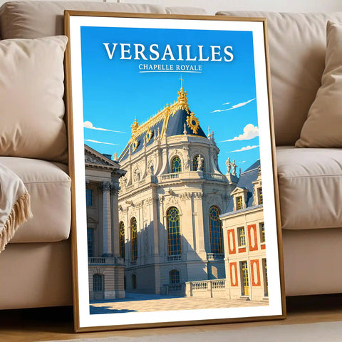 Affiche Versailles Chapelle Royale