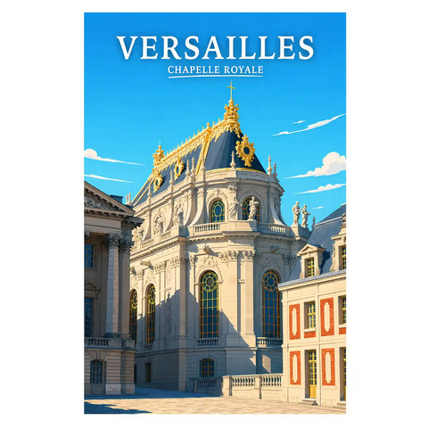 Affiche Versailles Chapelle Royale