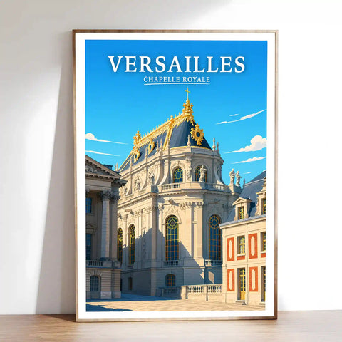 Affiche Versailles Chapelle Royale