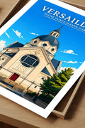 Affiche Versailles Église Sainte-Jeanne-d'Arc