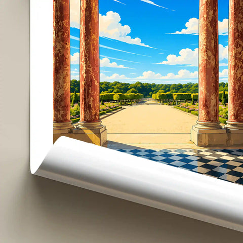 Affiche Versailles Grand Trianon