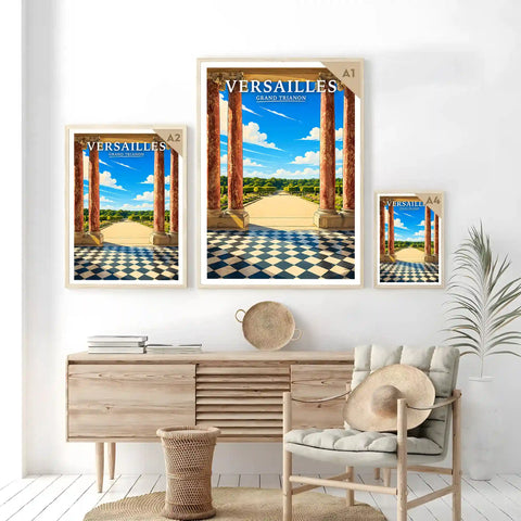 Affiche Versailles Grand Trianon