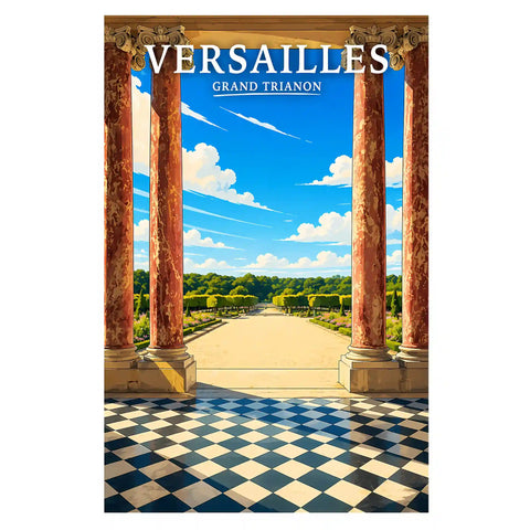 Affiche Versailles Grand Trianon