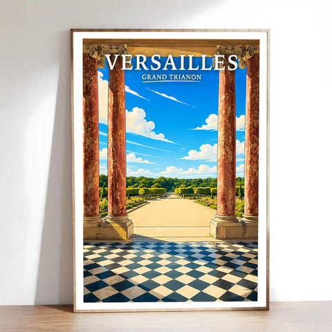 Affiche Versailles Grand Trianon