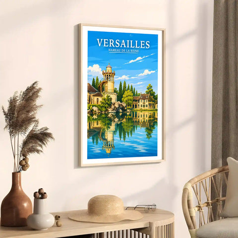 Affiche Versailles Hameau de la Reine