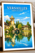 Affiche Versailles Hameau de la Reine