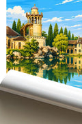 Affiche Versailles Hameau de la Reine