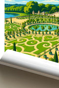 Affiche Versailles Jardins de l'Orangerie