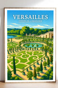 Affiche Versailles Jardins de l'Orangerie