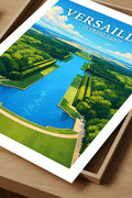 Affiche Versailles Le Grand Canal