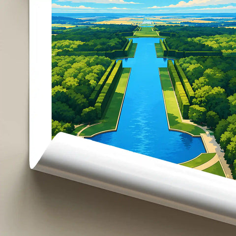 Affiche Versailles Le Grand Canal