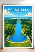 Affiche Versailles Le Grand Canal