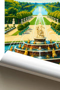 Affiche Versailles Les Jardins