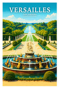 Affiche Versailles Les Jardins