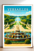Affiche Versailles Les Jardins