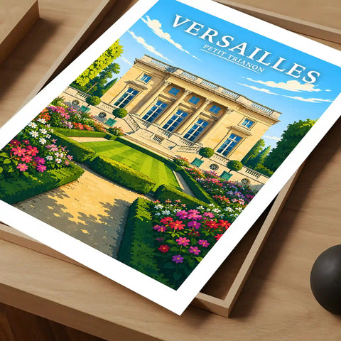Affiche Versailles Petit Trianon