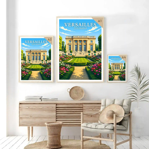 Affiche Versailles Petit Trianon