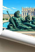 Affiche Versailles Statue du Parterre d'Eau