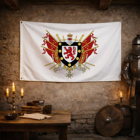 Drapeau - Blason de Châtellerault