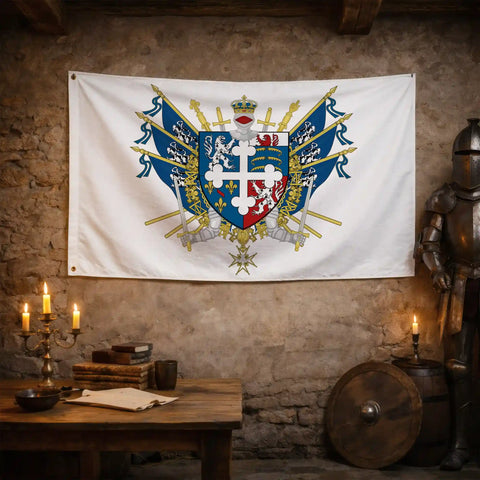 Drapeau - Blason de l'Ain (01)