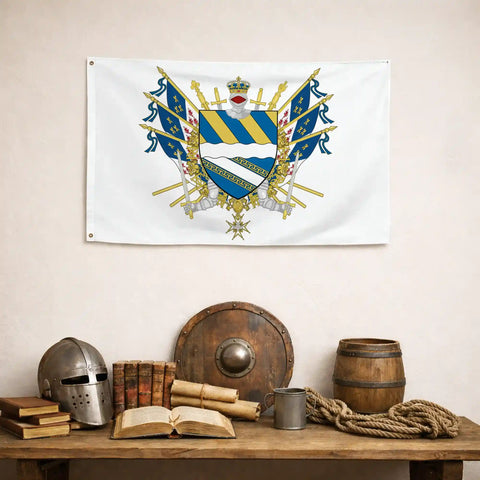 Drapeau - Blason de l'Aisne (02)
