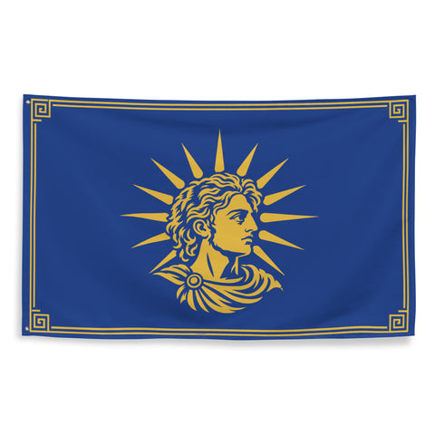 Drapeau Alexandre le Grand - chrétien patriote royaliste France
