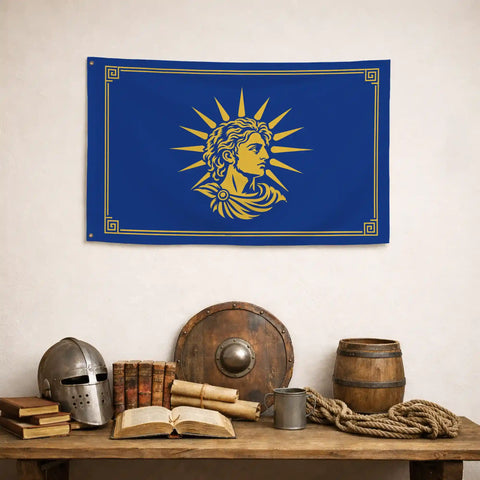 Drapeau Alexandre le Grand - chrétien patriote royaliste France