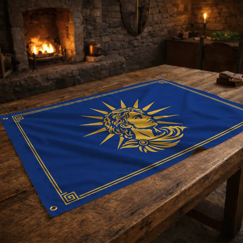 Drapeau Alexandre le Grand - chrétien patriote royaliste France