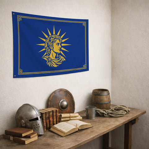 Drapeau Alexandre le Grand - chrétien patriote royaliste France