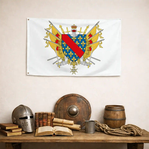 Drapeau - Blason de l'Allier (03)