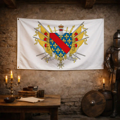 Drapeau - Blason de l'Allier (03)