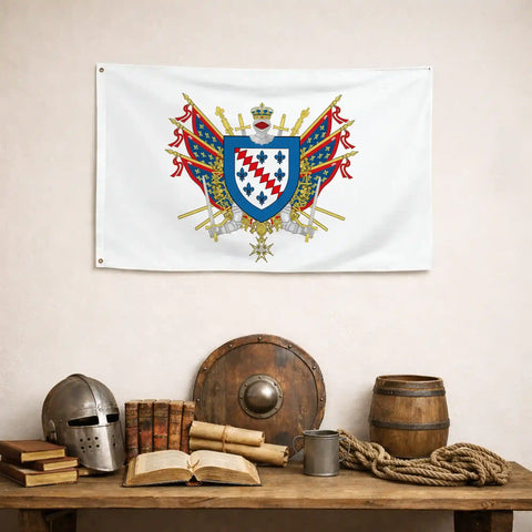 Drapeau - Blason d'Allonnes