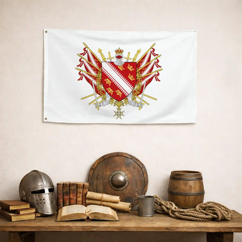 Drapeau - Blason de l'Alsace