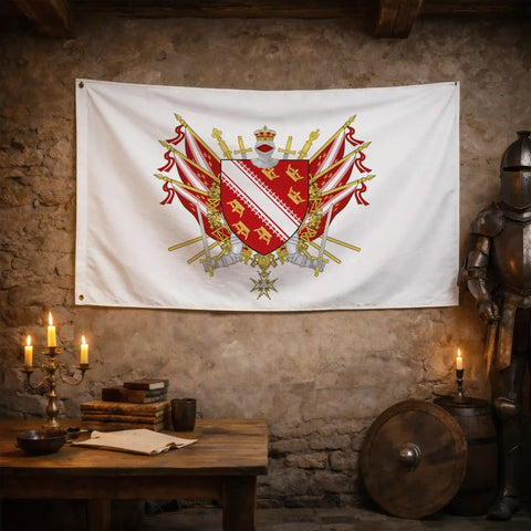 Drapeau - Blason de l'Alsace