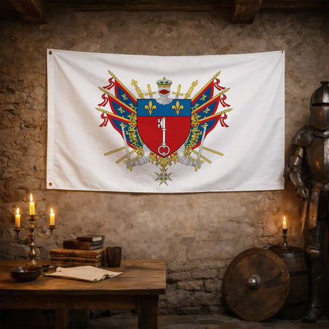 Drapeau - Blason d'Angers