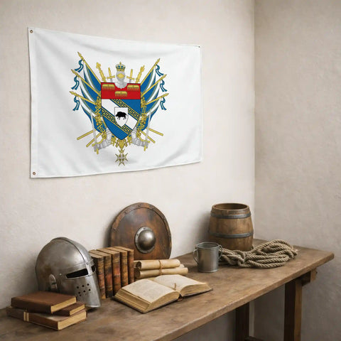 Drapeau - Blason des Ardennes (08)