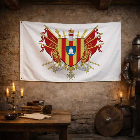 Drapeau - Blason de l'Ariège (09)