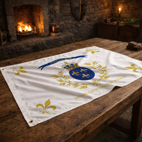 Drapeau - Armée Catholique et Royale