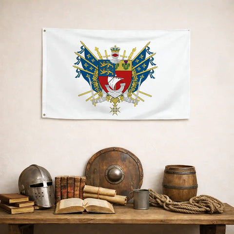 Drapeau - Blason d'Asnières-sur-Seine