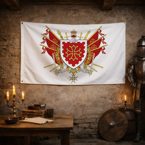 Drapeau - Blason de l'Aude (11)