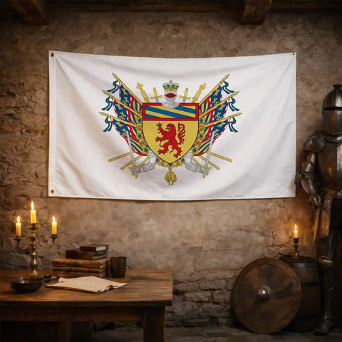 Drapeau - Blason d'Autun