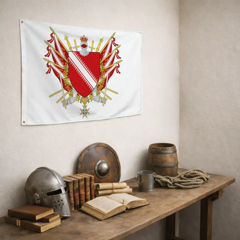 Drapeau - Blason du Bas-Rhin (67)