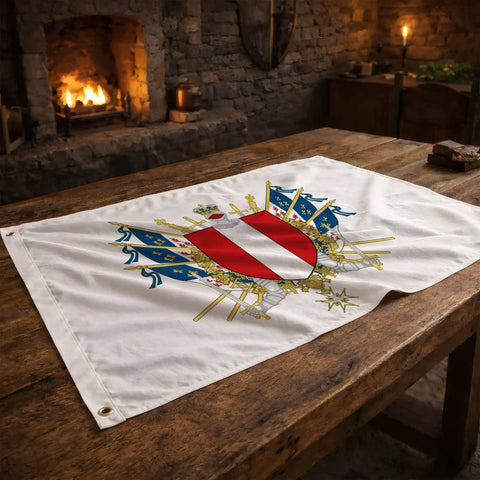 Drapeau - Blason de Beauvais