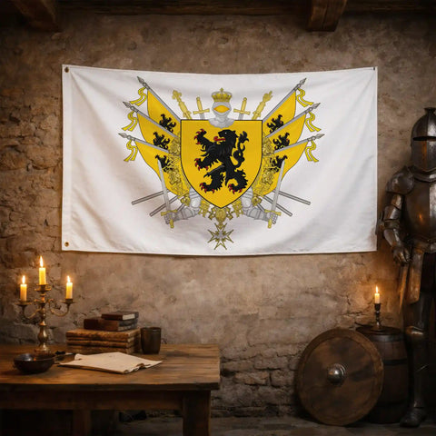 Drapeau - Blason des Flandres