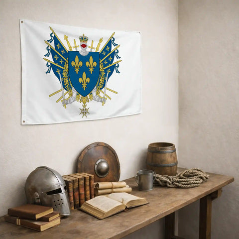 Drapeau - Blason de l'Île-de-France