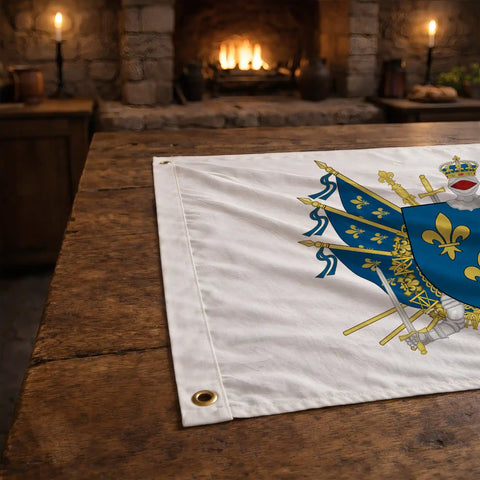 Drapeau - Blason de l'Île-de-France
