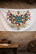 Insigne blason de France Atlas, TOURAINE, dimensions: 35 x 25 mm, voir Insigne blason de France Atlas, TOURAINE, dimensions: 35 x 25 mm, voir
